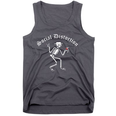 Social Distortion Skeleton Tank Top