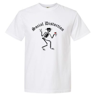 Social Distortion Skeleton Garment-Dyed Heavyweight T-Shirt