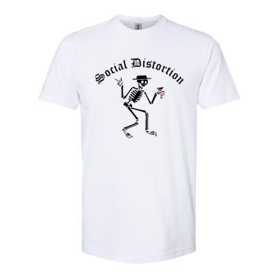 Social Distortion Skeleton Softstyle CVC T-Shirt