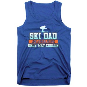 Ski Dad Skiing Skier Snowboard Winter Sports Graphic Gift Tank Top