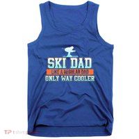 Ski Dad Skiing Skier Snowboard Winter Sports Graphic Gift Tank Top