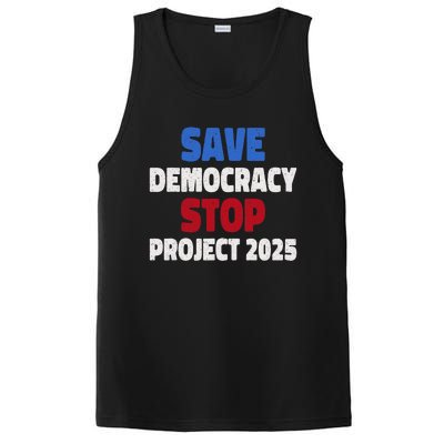 Save Democracy Stop Project 2025 Presidential Election PosiCharge Competitor Tank