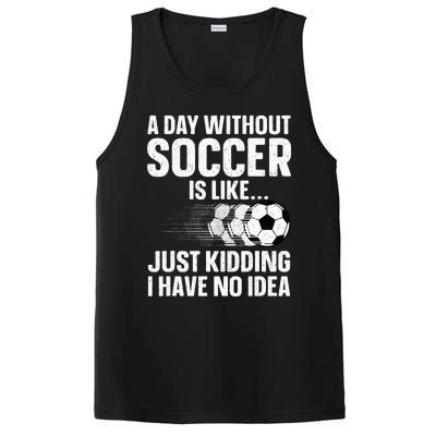 Soccer Design Sport Player Soccer Lover PosiCharge Competitor Tank