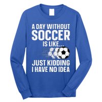 Soccer Design Sport Player Soccer Lover Long Sleeve Shirt