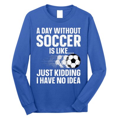 Soccer Design Sport Player Soccer Lover Long Sleeve Shirt