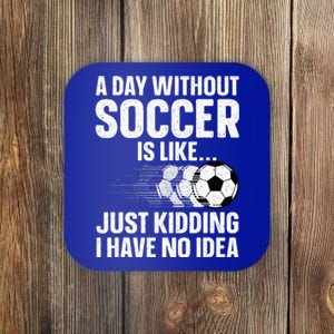 Soccer Design Sport Player Soccer Lover Coaster