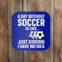 Soccer Design Sport Player Soccer Lover Coaster