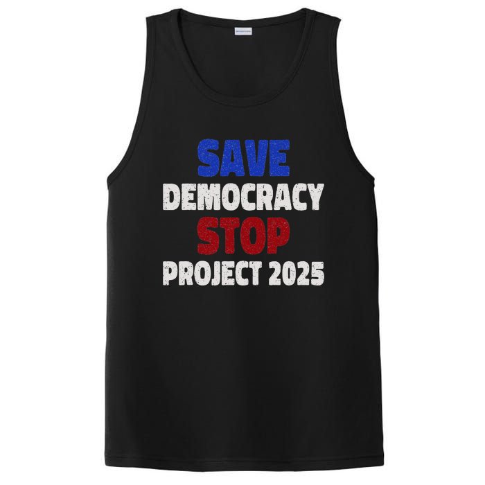 Save Democracy Stop Project 2025 Election PosiCharge Competitor Tank