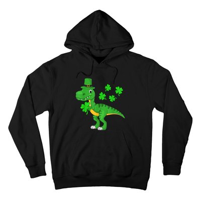 Shamrock Dino St Patricks Day Shirt K.i.d.s T Rex Toddler b.o.y.s Hoodie