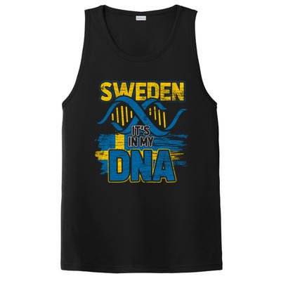 Sverige Dna Swedish Flag Sweden Great Gift PosiCharge Competitor Tank