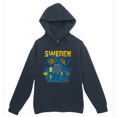 Sverige Dna Swedish Flag Sweden Great Gift Urban Pullover Hoodie