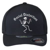 Social Distortion Skelly Flexfit Unipanel Trucker Cap