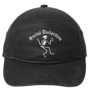 Social Distortion Skelly 7-Panel Snapback Hat