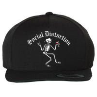 Social Distortion Skelly Wool Snapback Cap