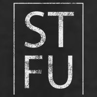 Stfu Distressed Shut The Fuck Up Funny Passive Humor Adult Drive Performance Visor