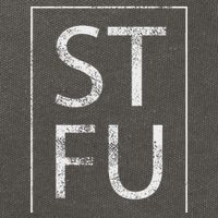 Stfu Distressed Shut The Fuck Up Funny Passive Humor Cotton Canvas Backpack