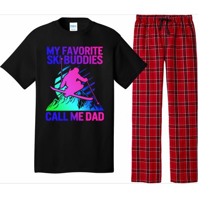 Ski Dad Sweater Fathers Day Favorite Ski Buddies Call Me Dad Cute Gift Pajama Set