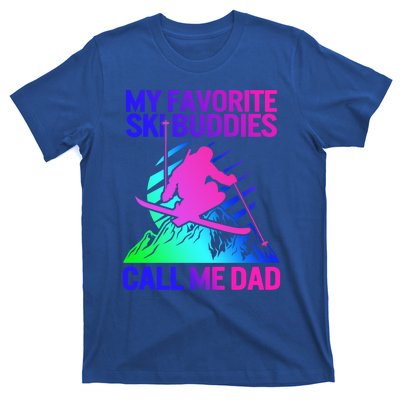 Ski Dad Sweater Fathers Day Favorite Ski Buddies Call Me Dad Cute Gift T-Shirt