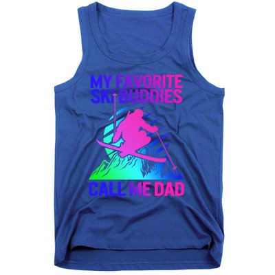 Ski Dad Sweater Fathers Day Favorite Ski Buddies Call Me Dad Cute Gift Tank Top