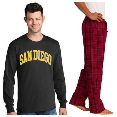 San Diego Long Sleeve Pajama Set