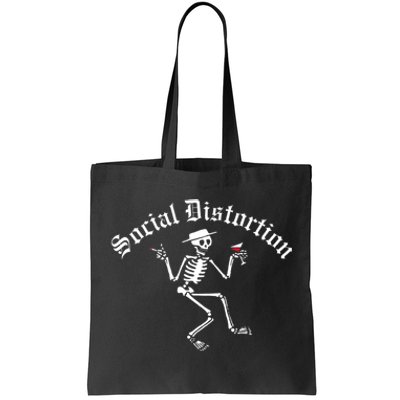 Social Distortion Tote Bag