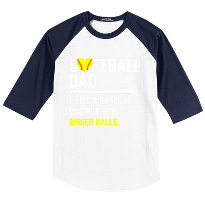 Softball Dad Softball Player Softball Baseball Player Game Cool Gift Baseball Sleeve Shirt