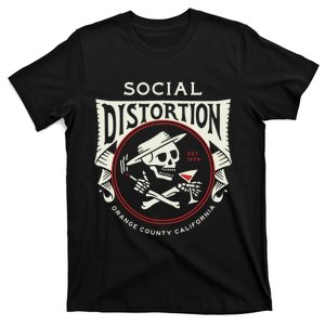 Social Distortion Skelly Circle T-Shirt