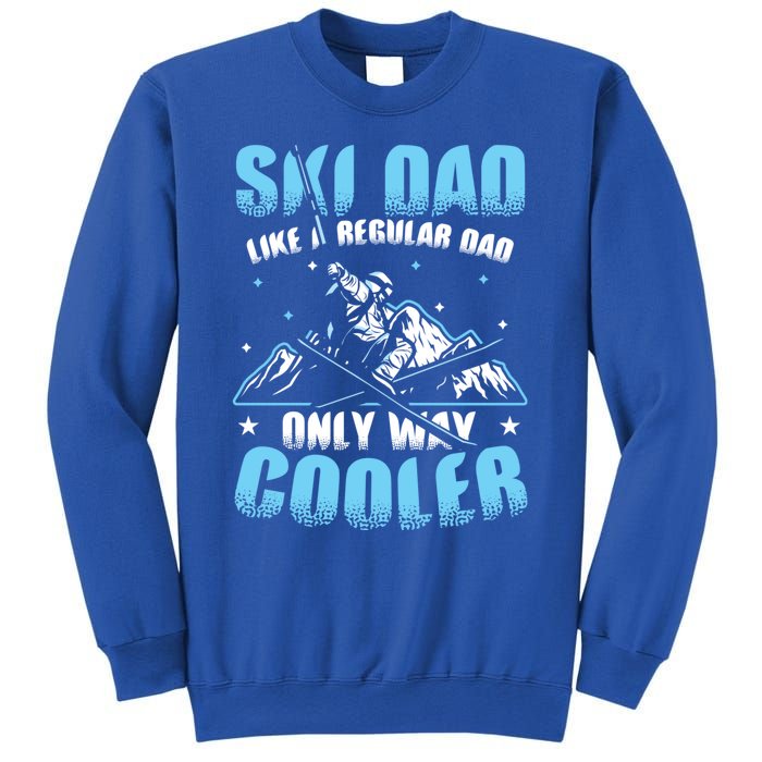 Skiis Downhill Skiier Costume Ski Dad Gift Sweatshirt