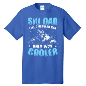 Skiis Downhill Skiier Costume Ski Dad Gift Tall T-Shirt