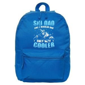 Skiis Downhill Skiier Costume Ski Dad Gift 16 in Basic Backpack