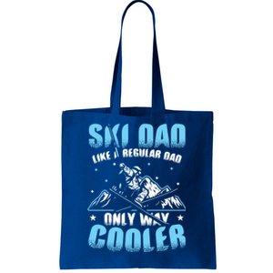 Skiis Downhill Skiier Costume Ski Dad Gift Tote Bag