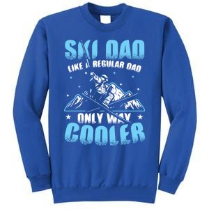 Skiis Downhill Skiier Costume Ski Dad Gift Tall Sweatshirt