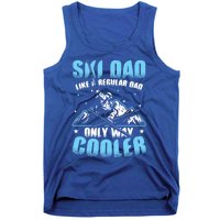 Skiis Downhill Skiier Costume Ski Dad Gift Tank Top