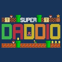 Super Dad Super Daddio Gift Cute Funny Daddy Gift Toddler T-Shirt