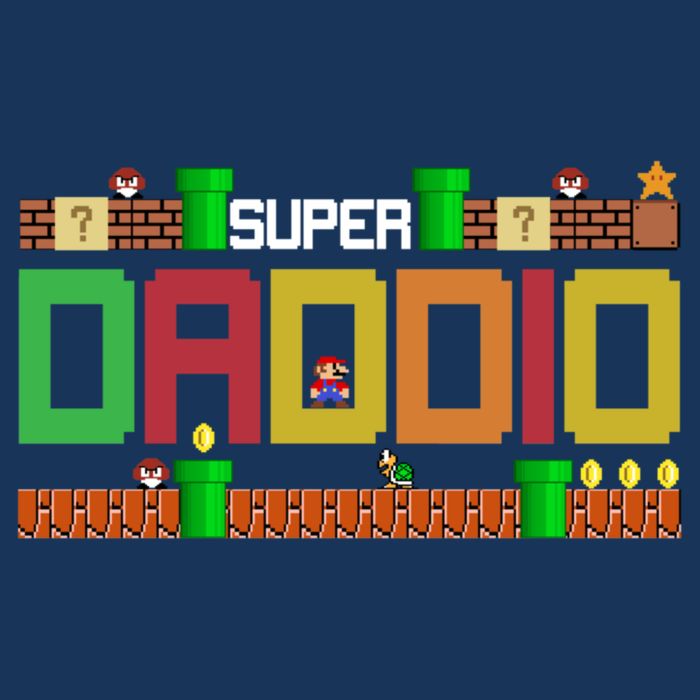 Super Dad Super Daddio Gift Cute Funny Daddy Gift Toddler T-Shirt