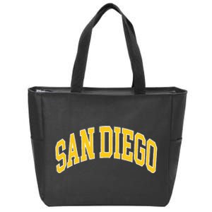 San Diego Zip Tote Bag