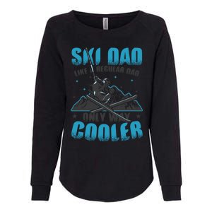 Skiis Downhill Skiier Costume Ski Dad Gift Womens California Wash Sweatshirt