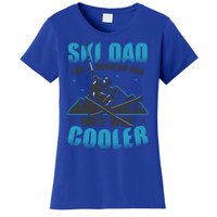 Skiis Downhill Skiier Costume Ski Dad Gift Women's T-Shirt