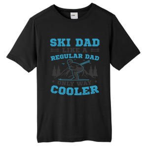 Skiis Downhill Skiier Costume Ski Dad Gift Tall Fusion ChromaSoft Performance T-Shirt