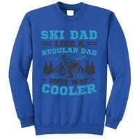 Skiis Downhill Skiier Costume Ski Dad Gift Sweatshirt