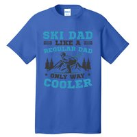 Skiis Downhill Skiier Costume Ski Dad Gift Tall T-Shirt