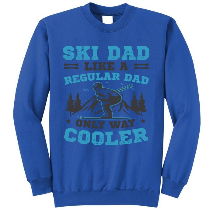 Skiis Downhill Skiier Costume Ski Dad Gift Tall Sweatshirt