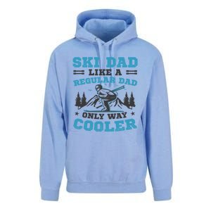 Skiis Downhill Skiier Costume Ski Dad Gift Unisex Surf Hoodie