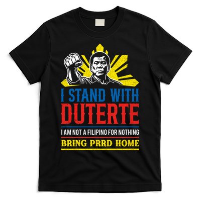 Support Duterte – Stand with Duterte Against ICC Charges  T-Shirt