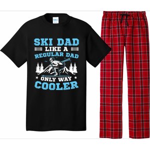 Skiis Downhill Skiier Costume Ski Dad Gift Pajama Set