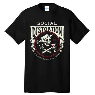 Social Distortion Skelly Circle Tall T-Shirt