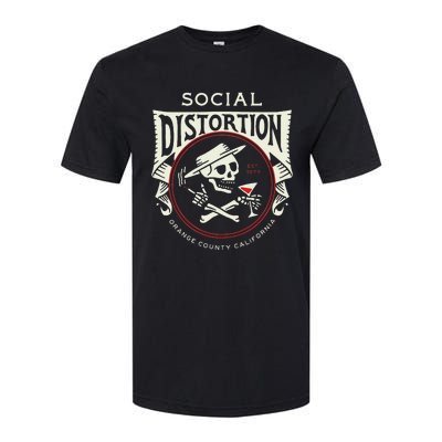 Social Distortion Skelly Circle Softstyle® CVC T-Shirt