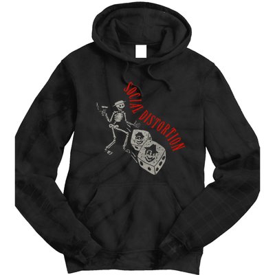 Social Distortion Skelly Dice Tie Dye Hoodie