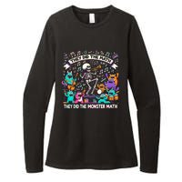 Skeleton Dancing They Did The Math They Did The Monster Math Womens CVC Long Sleeve Shirt