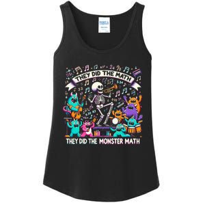 Skeleton Dancing They Did The Math They Did The Monster Math Ladies Essential Tank